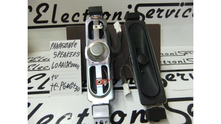 Panasonic TC-P60GT30 hauts-parleurs